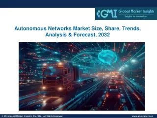 autonomous networks market size share trends