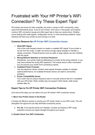 frustrated with your hp printer s wifi connection