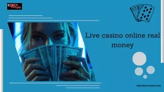 Play Live Casino Online for Real Money: Ultimate Gaming Experience