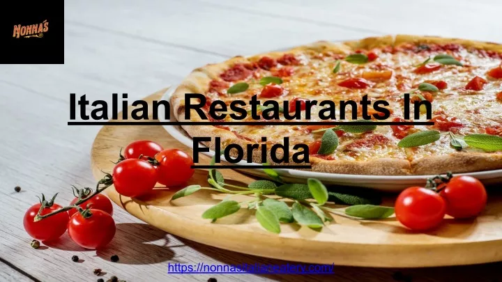 italian restaurants in florida