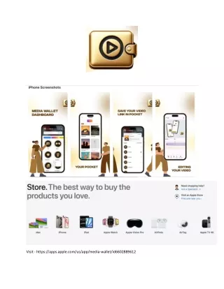 visit https apps apple com us app media wallet