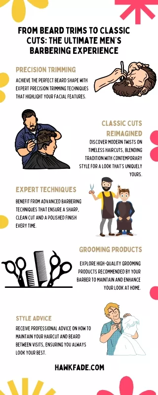 From Beard Trims to Classic Cuts: The Ultimate Men’s Barbering Experience