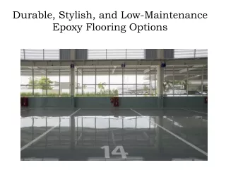 Best Epoxy Flooring Geelong