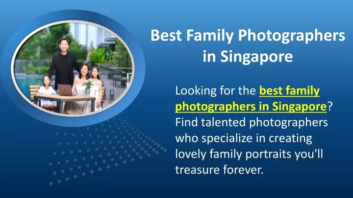 best family photographers in singapore