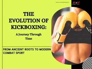 The Evolution of Kickboxing A Journey Through Time