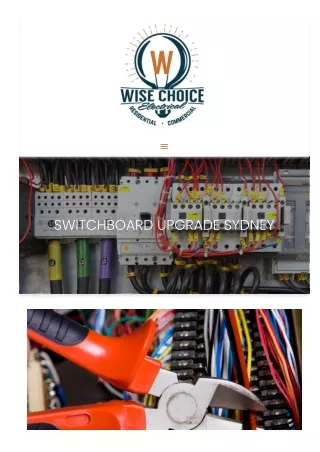 Switchboard Upgrade Sydney