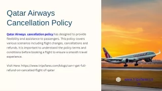 What Is  Of Qatar Airways Cancellation Policy