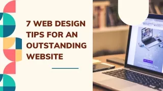 7 web design tips for an outstanding website