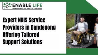 Expert NDIS Service Providers in Dandenong Offering Tailored Support Solutions