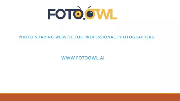 photo sharing website for professional