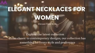 Elegant Necklaces for Women