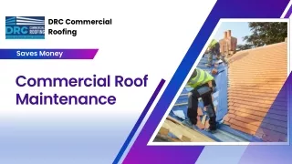 Commercial Roof Maintenance in Kansas City | DRC Commercial Roofing