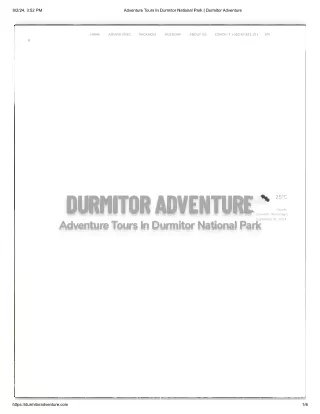 durmitoradventure
