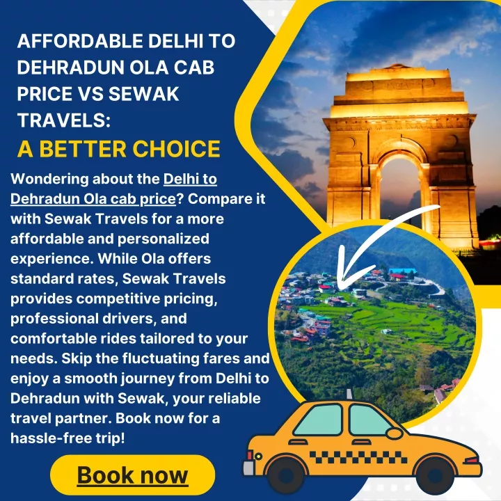 affordable delhi to dehradun ola cab price