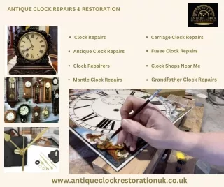 Expert Antique Clock Repairs: Restoring Your Treasured Timepieces