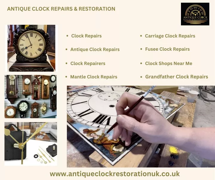 antique clock repairs restoration