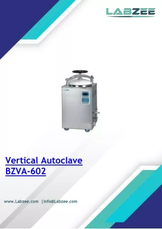 Vertical Autoclave 50L