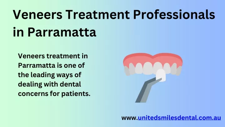 veneers treatment professionals in parramatta