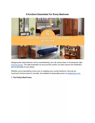 6 furniture Essentials For Every Bedroom (1)