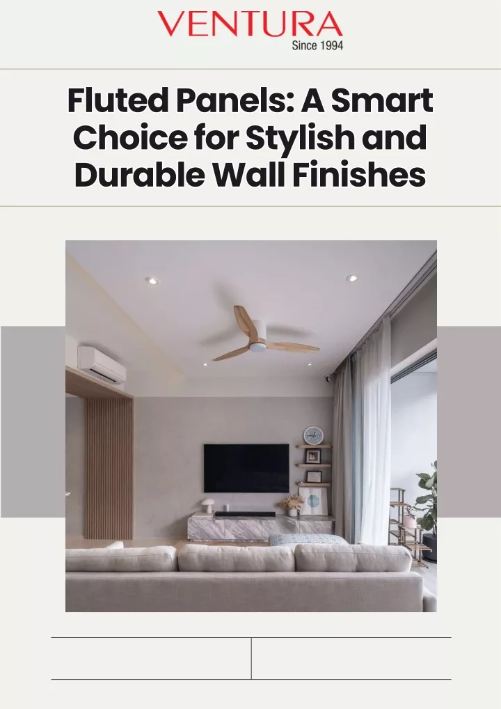 fluted panels a smart choice for stylish