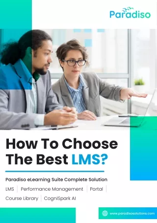 How To Choose The Best LMS - Paradiso LMS