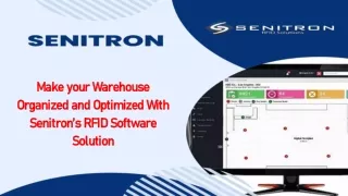 Make your Warehouse Organized and Optimized With Senitron’s RFID Software Soluti