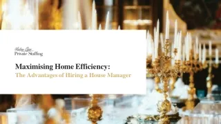 maximising home efficiency the advantages