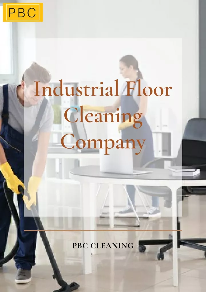 industrial floor cleaning company