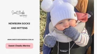 Newborn Socks and Mittens - Sweet Cheeks Merino