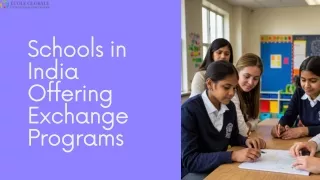 Schools in India Offering Exchange Programs for Global Exposure