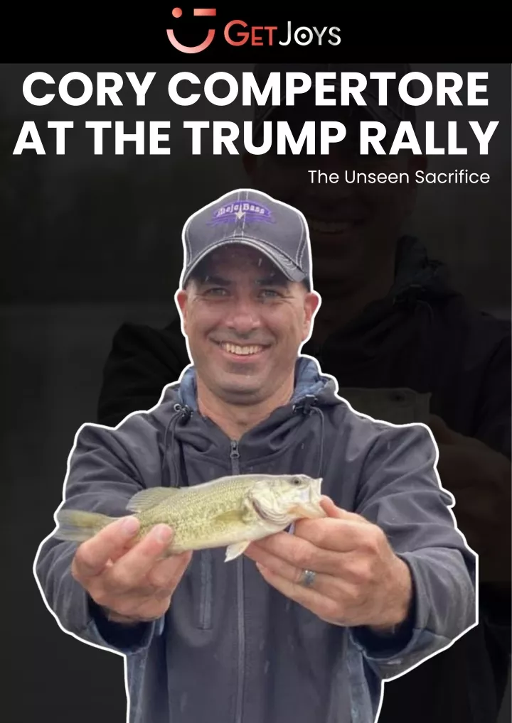 cory compertore at the trump rally