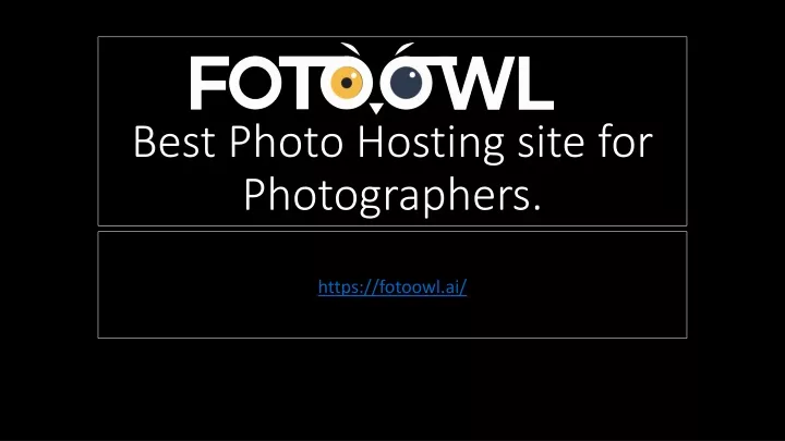 best photo hosting site for photographers