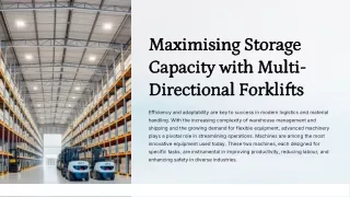 Maximising-Storage-Capacity-with-Multi-Directional-Forklifts