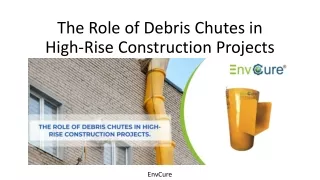 the role of debris chutes in high-rise construction projects