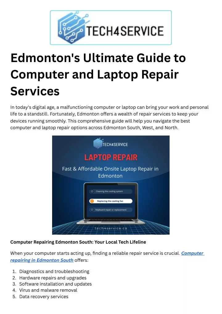 edmonton s ultimate guide to computer and laptop