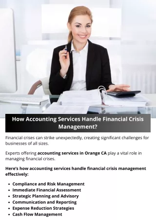 How Accounting Services Handle Financial Crisis Management?