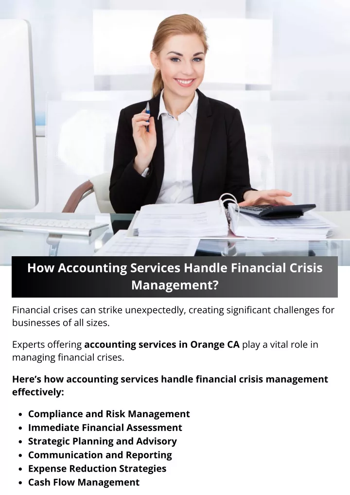 how accounting services handle financial crisis