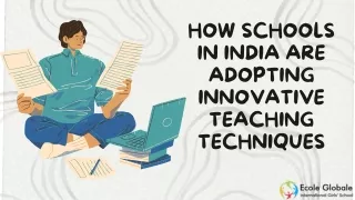 how schools in india are adopting innovative