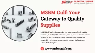 Dubai's Top Tarpaulin Suppliers: Sheltering Success with Quality and Durability