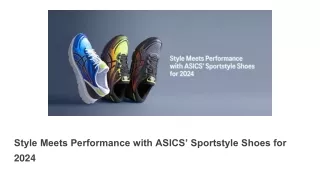 Shop Stylish Sports Shoes for Men | ASICS Performance Footwear