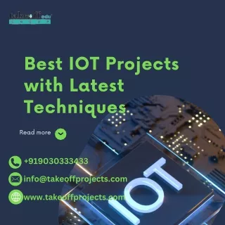 Best IOT Projects with Latest Techniques