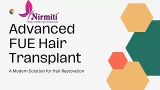 Advanced FUE Hair Transplant