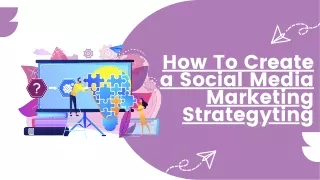 How To Create a Social Media Marketing Strategyting