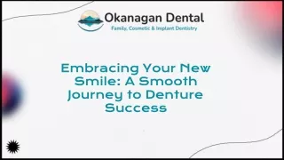 embracing your new smile a smooth journey