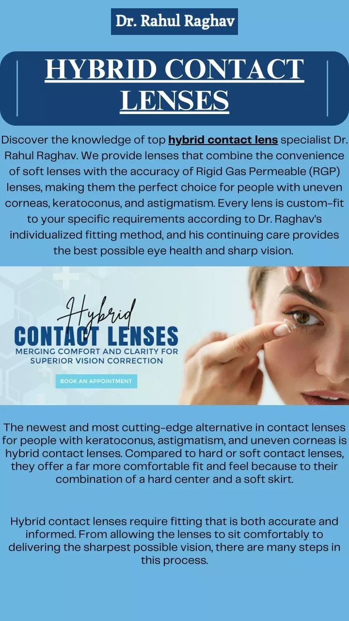 hybrid contact lenses