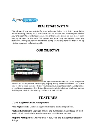 REAL ESTATE SYSTEM