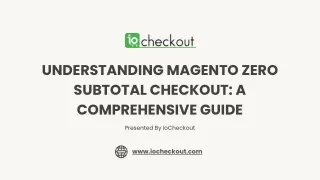 understanding magento zero subtotal checkout