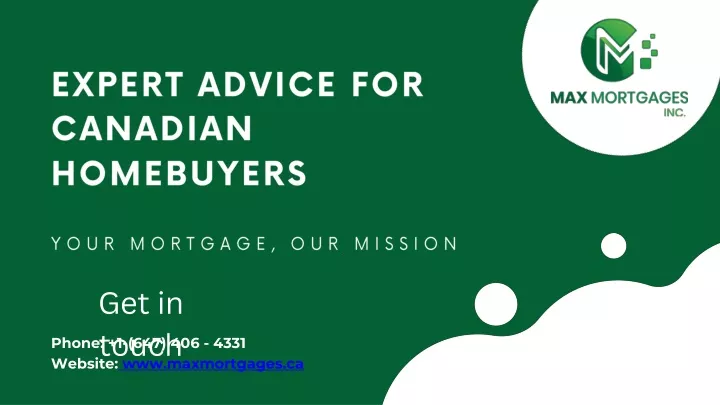 expert advice for canadian homebuyers