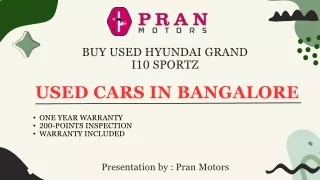 Second Hand Cars in Bangalore Direct from Owner | Used Hyundai Car in Bangalore