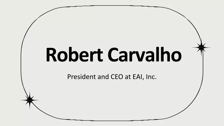 robert carvalho